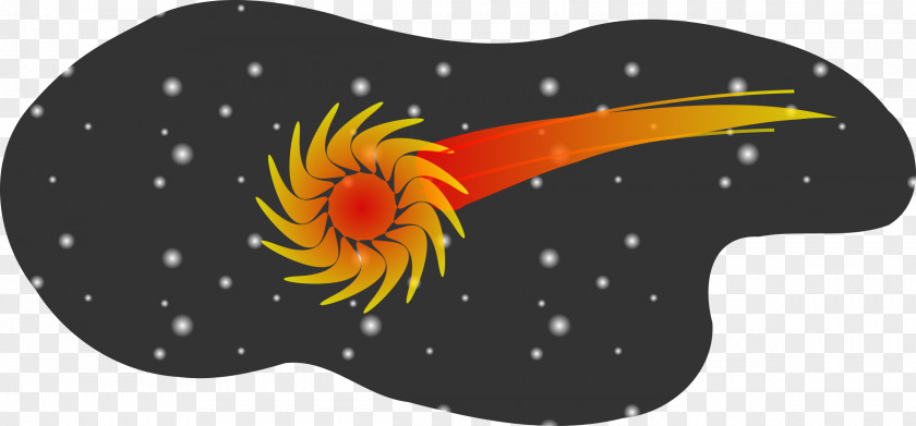 Fireball Comet Clip Art PNG