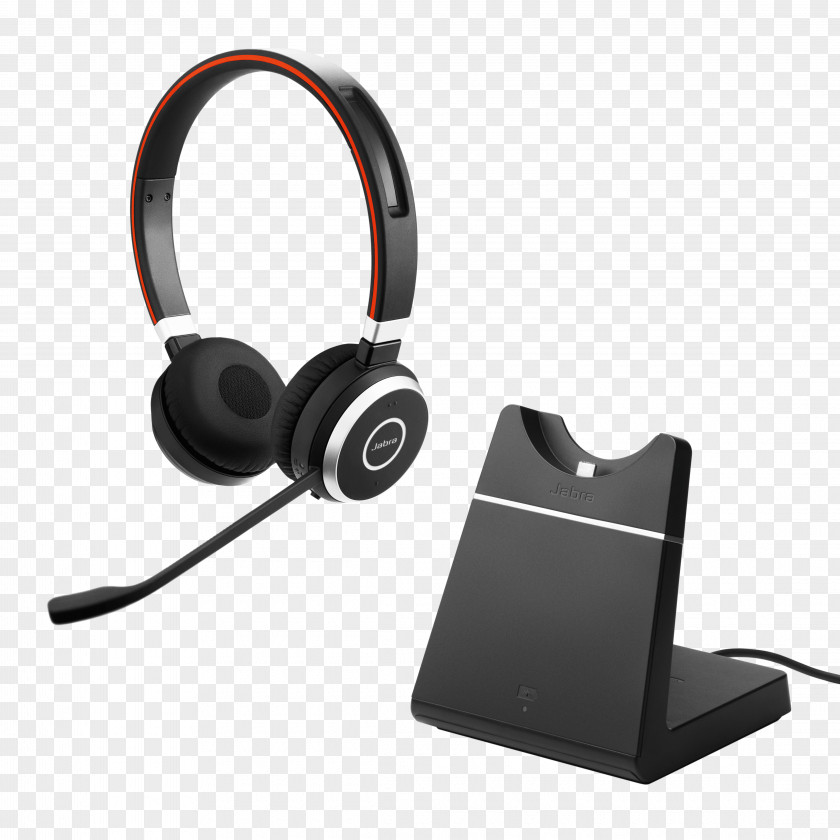 Headphones Jabra Evolve 65 Stereo Xbox 360 Wireless Headset Microphone PNG
