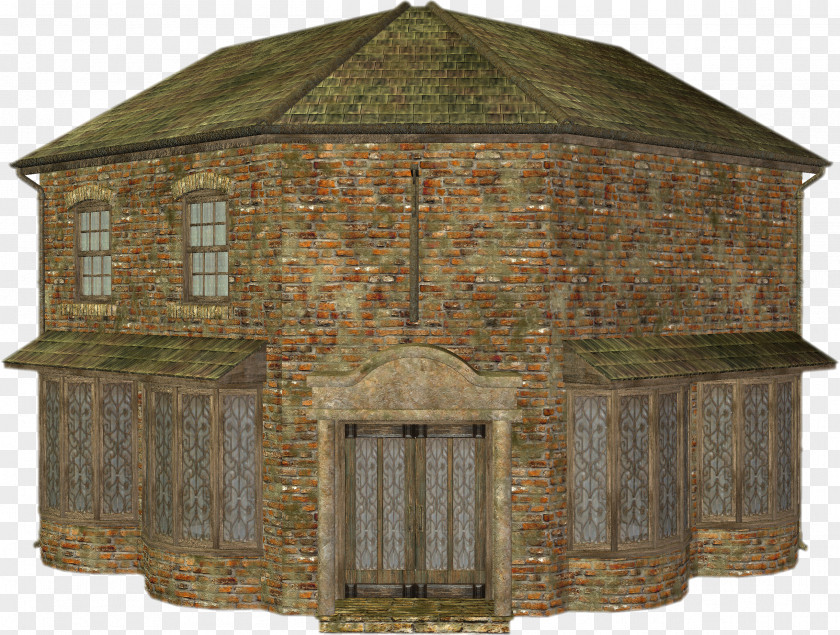 Minecraft Houses Middle Ages House Painting Facade Roof PNG