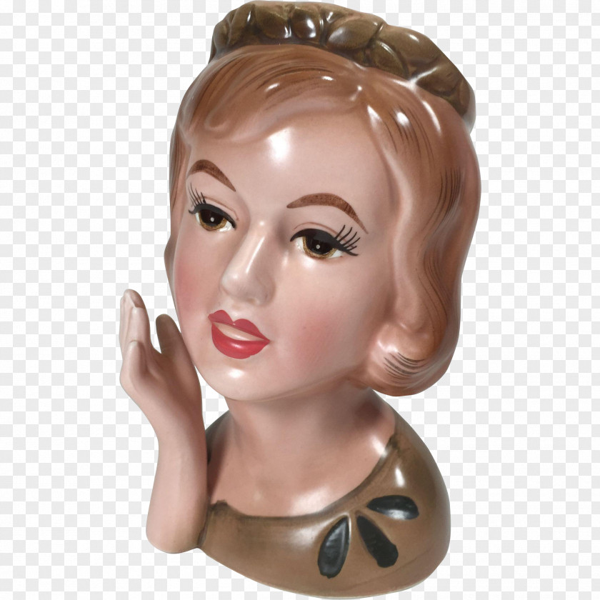 Ruby Sculpture Figurine Mannequin Forehead Chin PNG