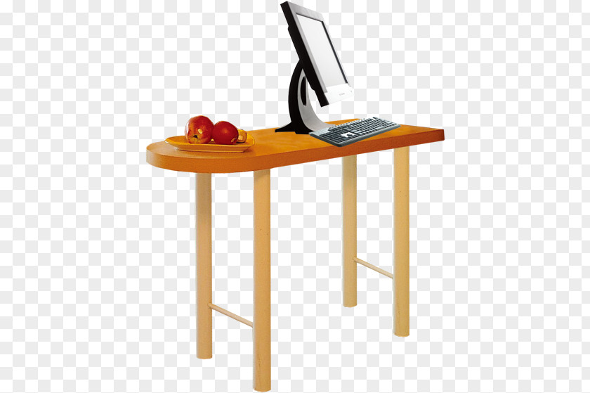 Simple Computer Tables Table Chair PNG