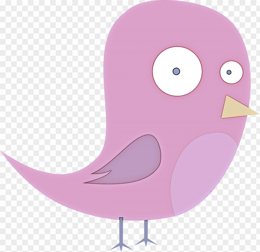 Beak Plant Pink Cartoon Violet Bird PNG