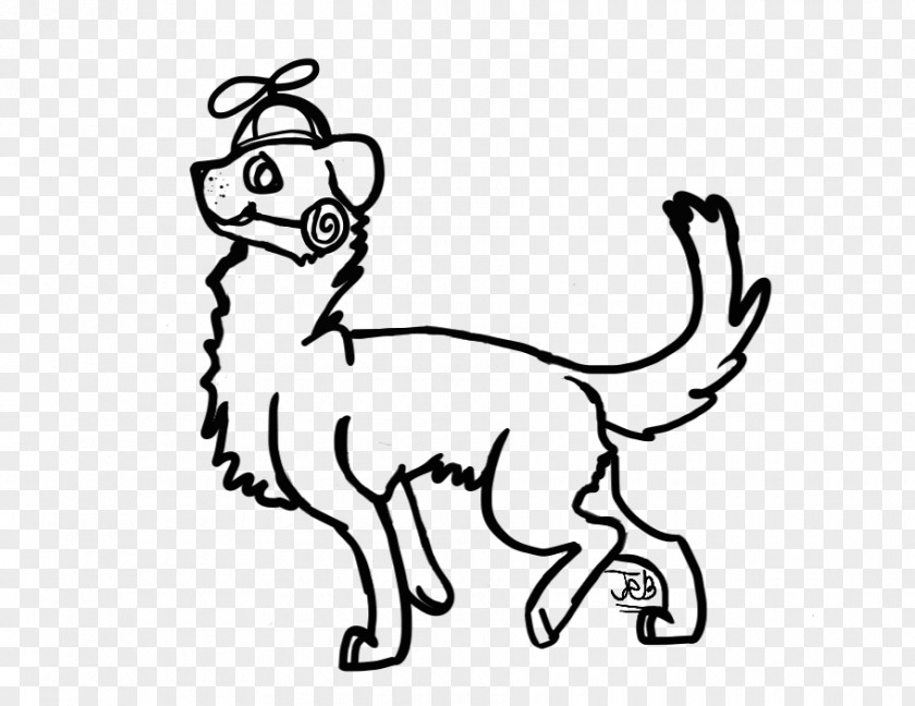 Dog Line Art Cat Black And White Clip PNG