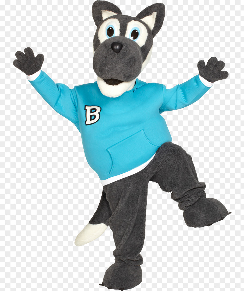 Fri Gray Wolf Mascot Costume Stuffed Animals & Cuddly Toys Plush PNG