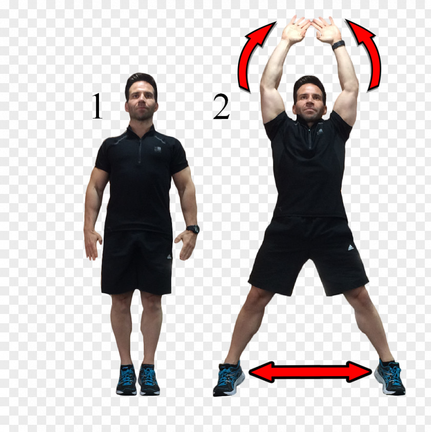 Jump Jumping Jack Physical Exercise Arm Fitness Weight Loss PNG