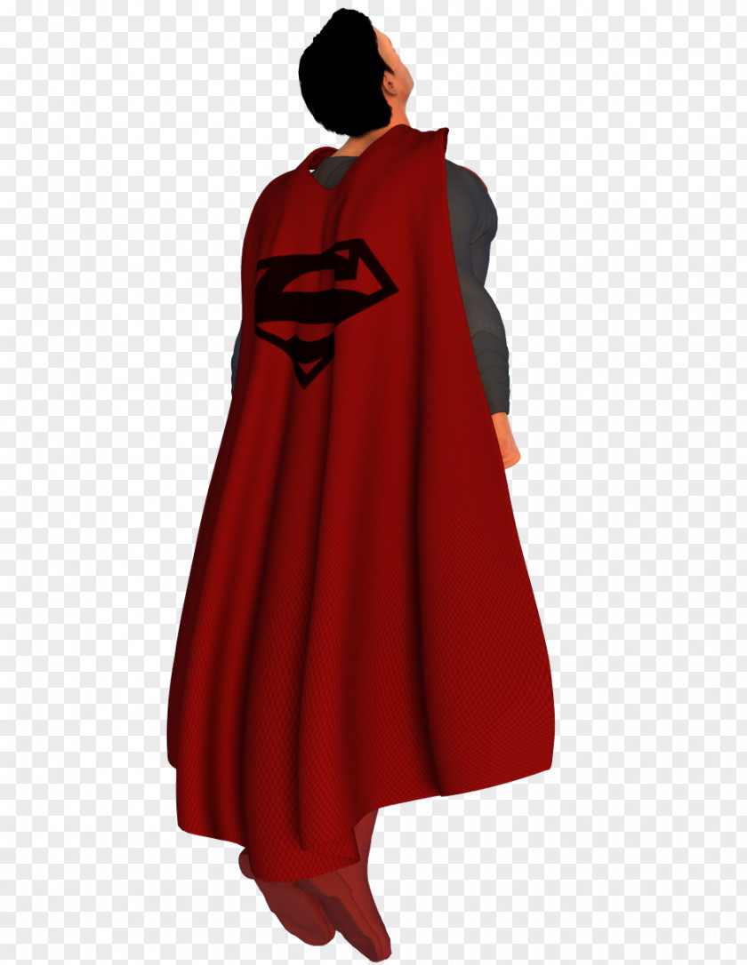 MAN OF STEEL Justice League Cape Robe Art Shoulder PNG