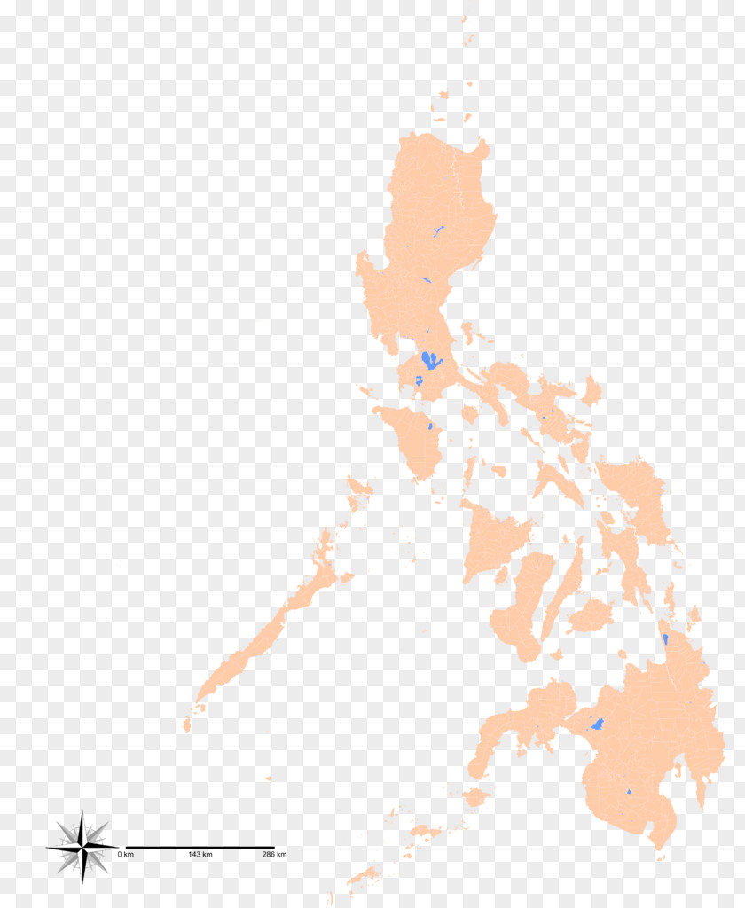 Philippines Blank Map PNG