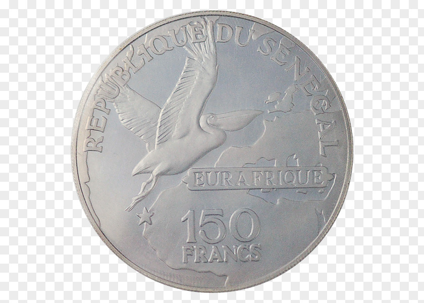 75 Anniversary Coin Silver Medal PNG
