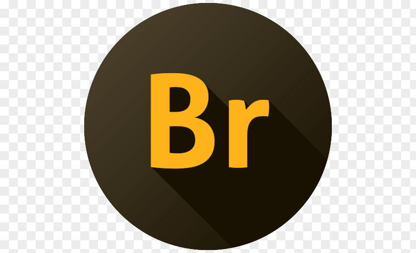 Adobe Bridge Text Brand Yellow PNG