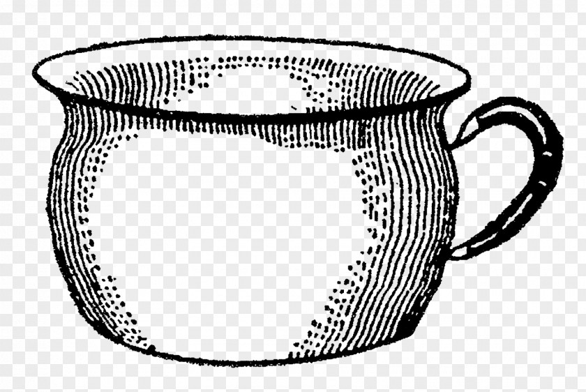 Chamber Pot Coffee Cup Mug PNG