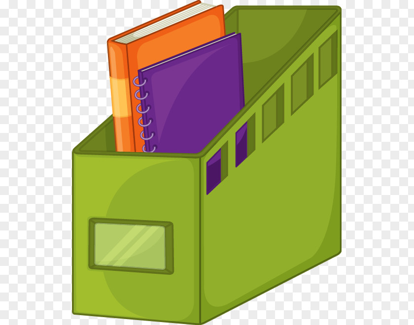 Green Folder Color Pattern Books Paper Illustration PNG
