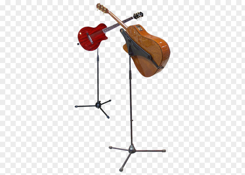 Guitar On Stand Cello Acoustic Electric Bass PNG