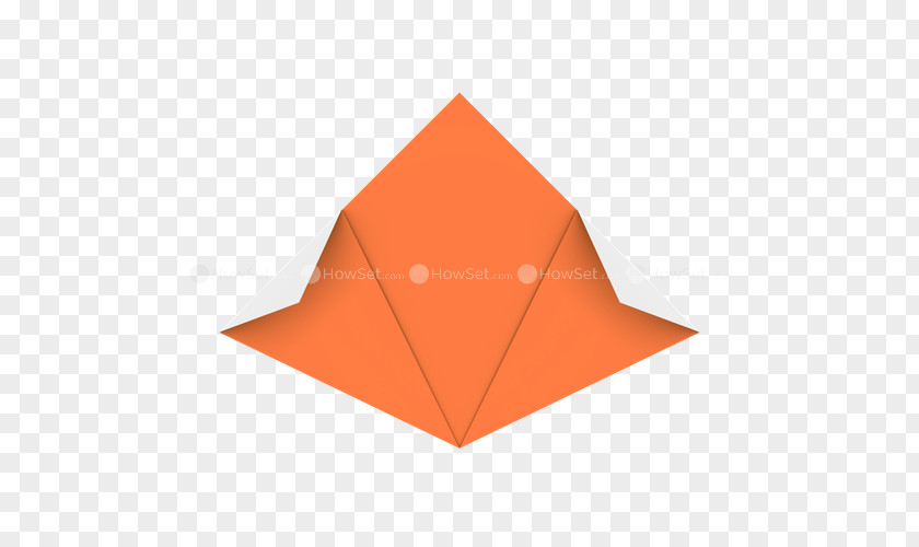 Line Origami Paper PNG