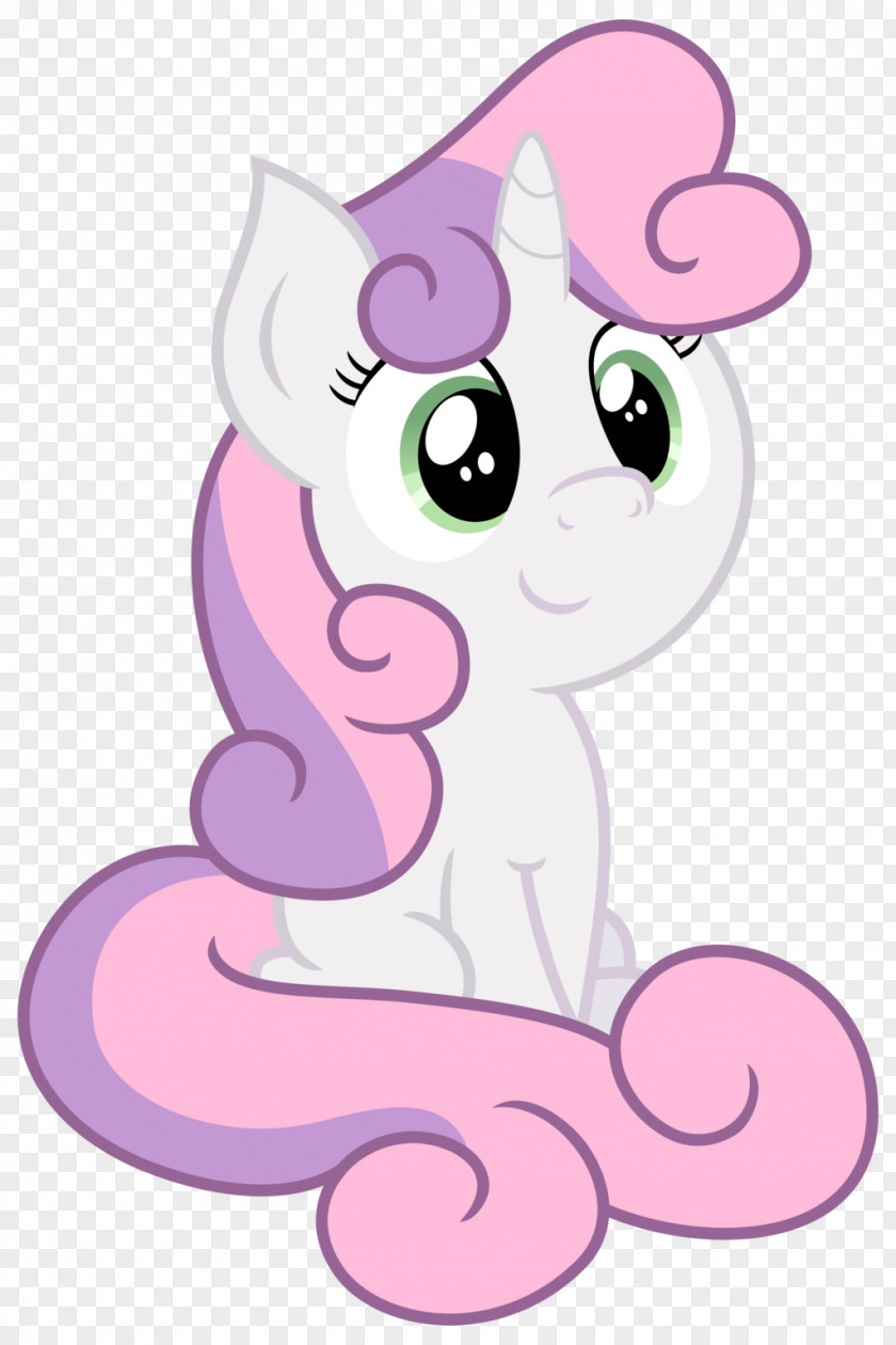 Sweetie Whiskers Kitten Pony Horse Cat PNG