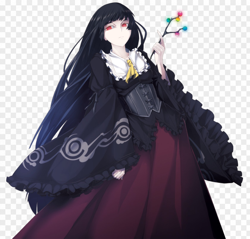 Touhou Project Black Hair ニコニコ静画 Figurine PNG