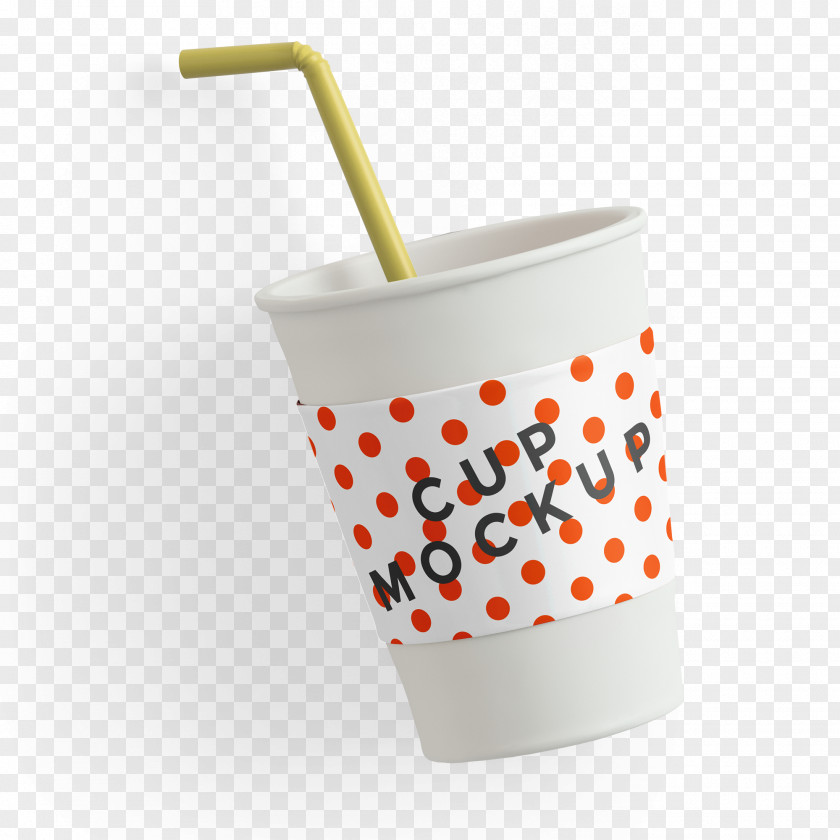 Beautiful Beverage Cup PNG