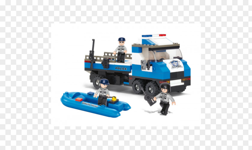 Police Helicopter Truck Construction Set Trademark PNG