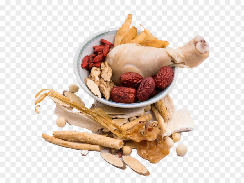 Traditional Chinese Medicine Scraping Regimen Soup Lung Caterpillar Fungus Phlegm Edible Bird's Nest PNG