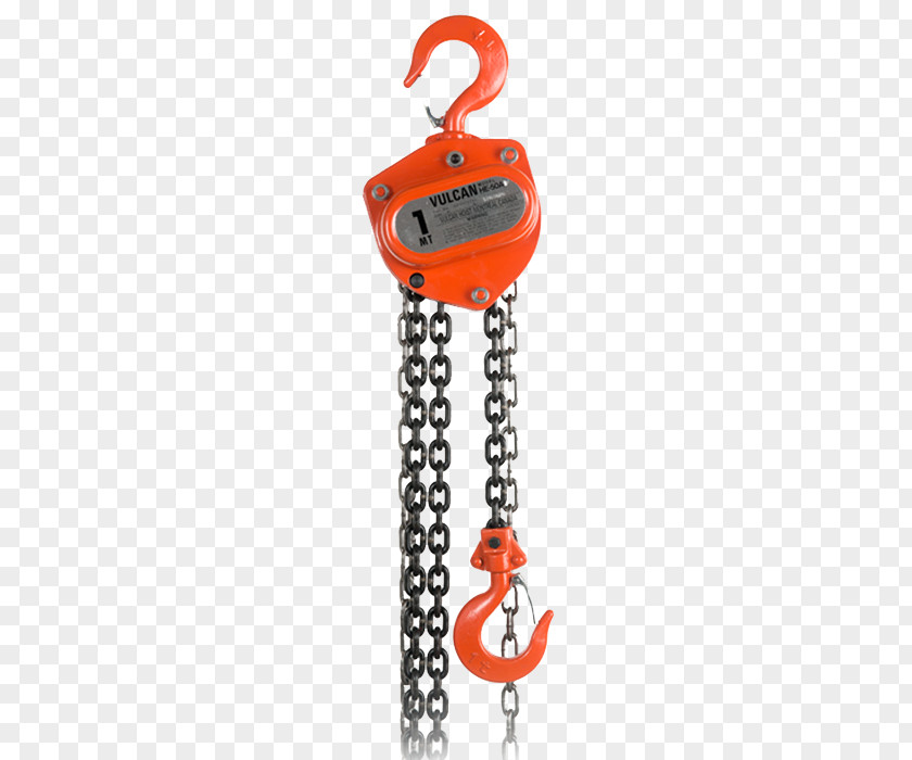 Vulcan Chain Hoist Co Crane Machine PNG