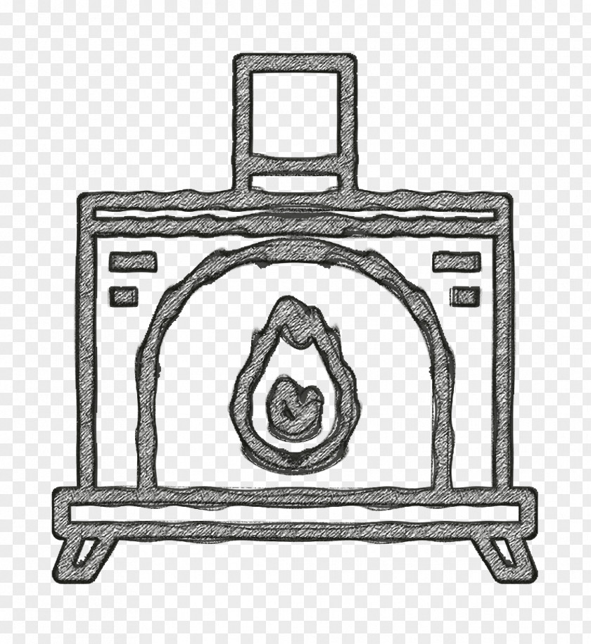 Chimney Icon Home Decoration Fireplace PNG