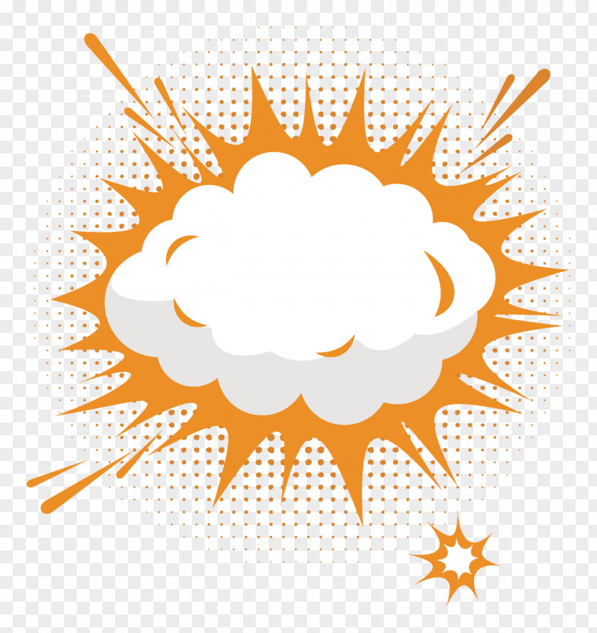 Explosion Cloud Vector Text Boxes Box PNG