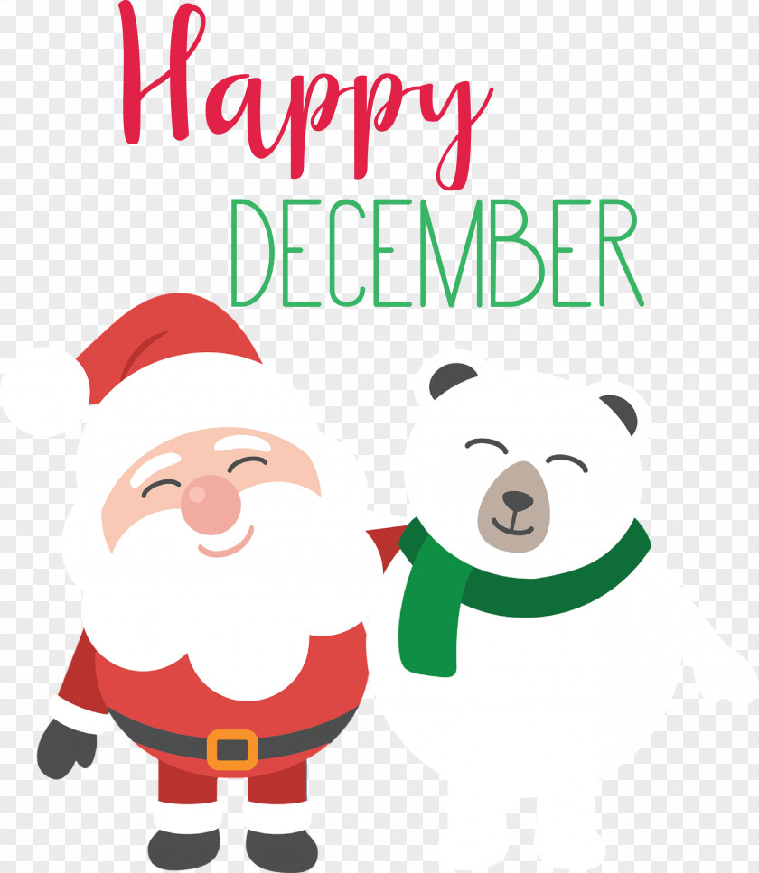 Happy December Winter PNG