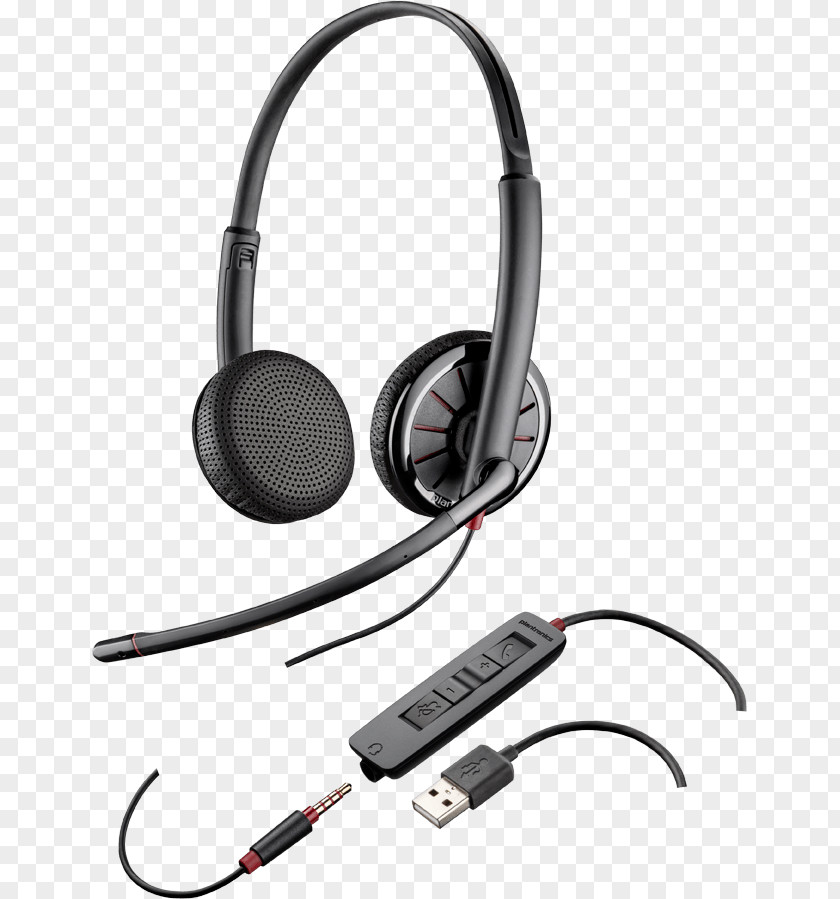 Microphone Headset Plantronics Blackwire C325-M 315/325 PNG