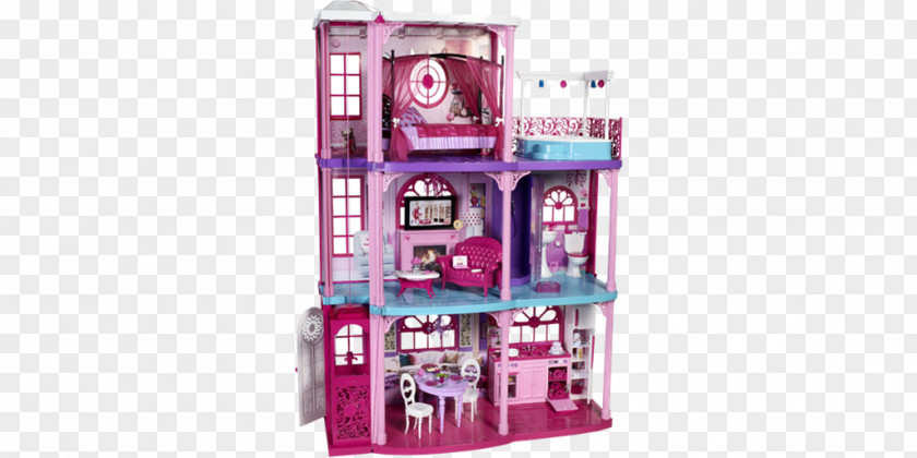 Barbie Dollhouse Mattel Toy PNG