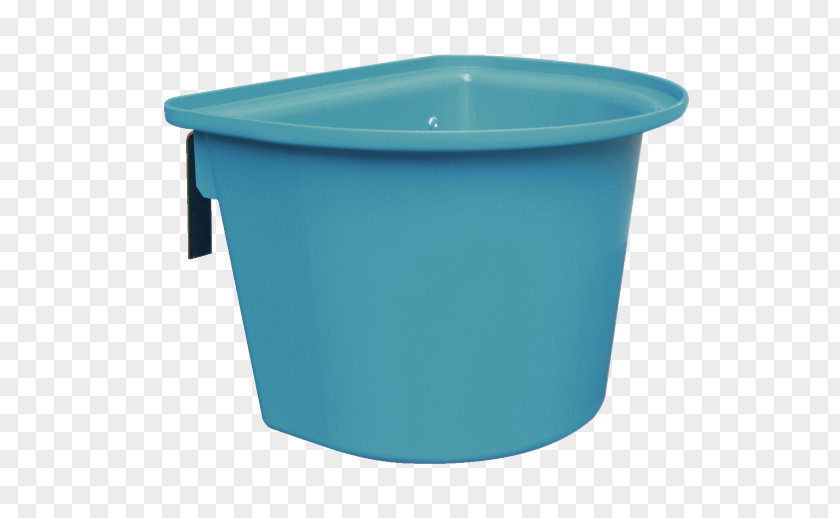 Bucket Plastic Manger Turquoise Weidezaun PNG