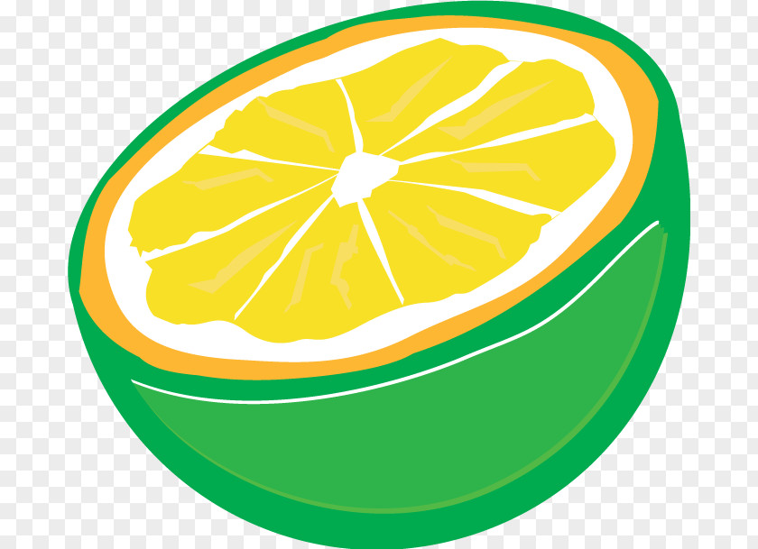 Cartoon Lemon Lime Grapefruit Drawing PNG