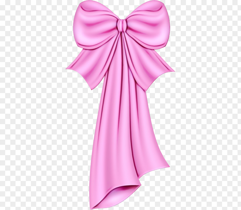 Silk Textile Pink Clothing Dress Magenta Satin PNG