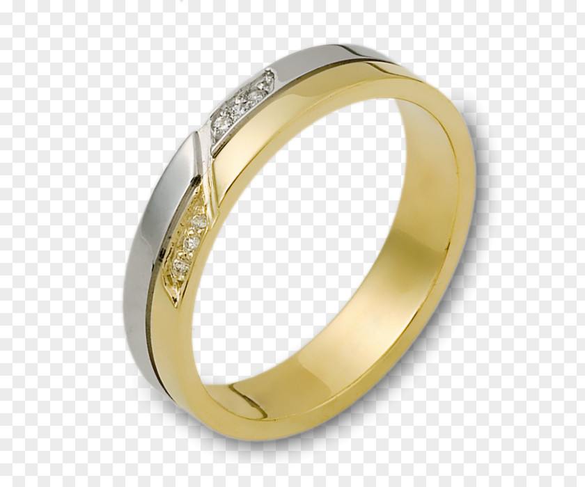 Wedding Ring Gold Białe Złoto Diamond PNG