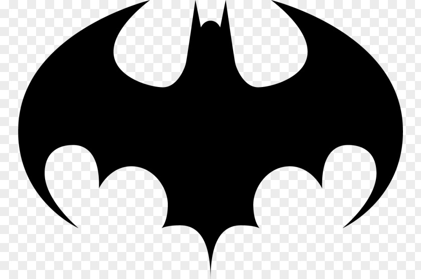 Batman Joker Logo Silhouette Decal PNG