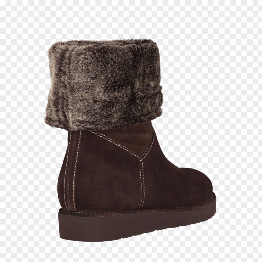 Boot Snow Suede Shoe Fur PNG
