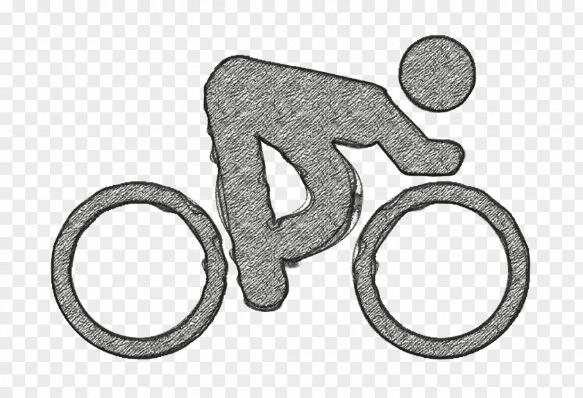Cyclist Icon Humans Person Riding A Bicycle PNG