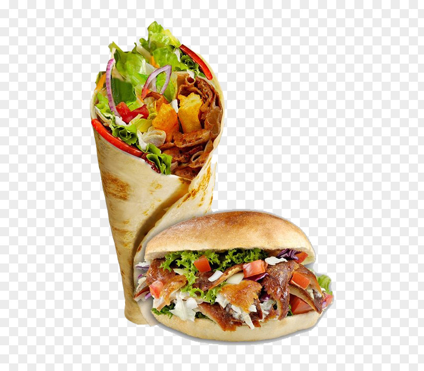 Doner Kebab Junk Food Dish Cuisine Gyro Taco PNG