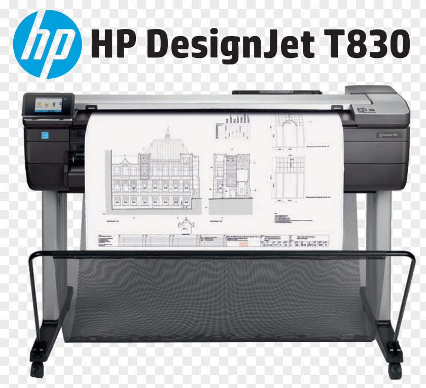 Hewlett-packard Hewlett-Packard HP DesignJet T830 Plotter Multi-function Printer PNG