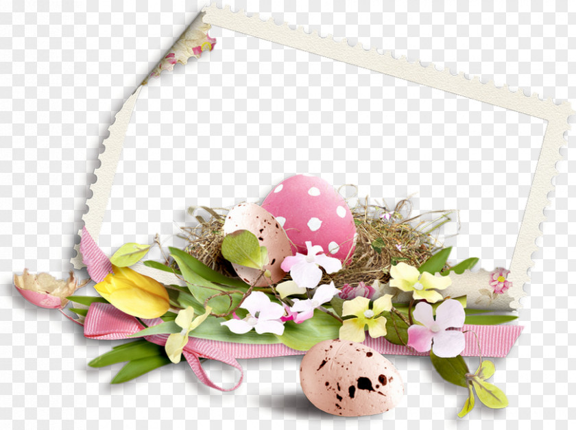 PASQUA Easter Picture Frames Clip Art PNG