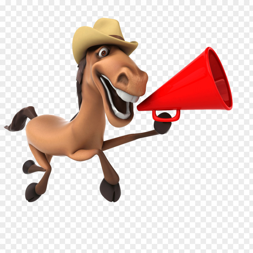 Trumpet Horse Pony Cartoon Royalty-free PNG