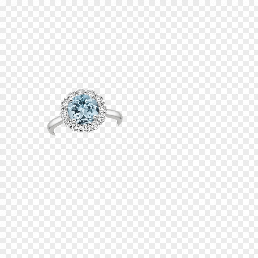 Flower Ring Jewellery Gemstone Sapphire Silver PNG