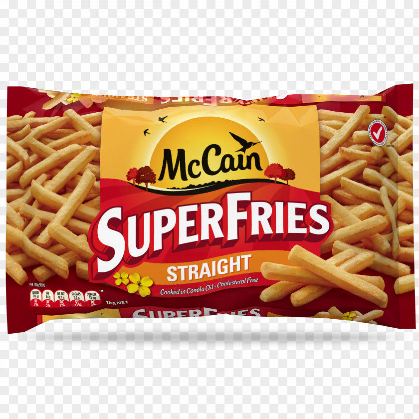 Junk Food French Fries McCain Foods Crinkle-cutting Potato PNG