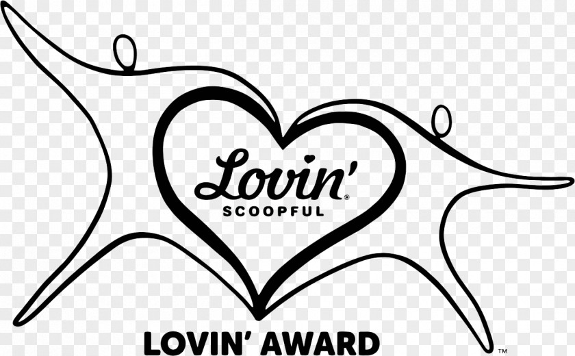 Ice Cream Lovin' Scoopful Brand Line Art Clip PNG
