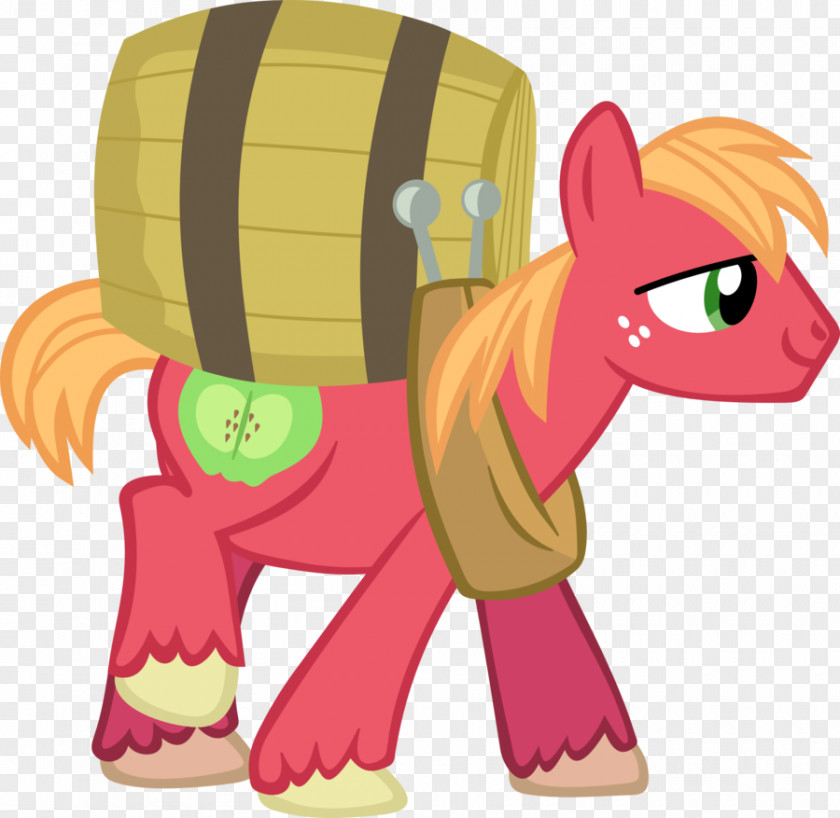 R18 Big McIntosh Applejack Pony McDonald's Mac PNG