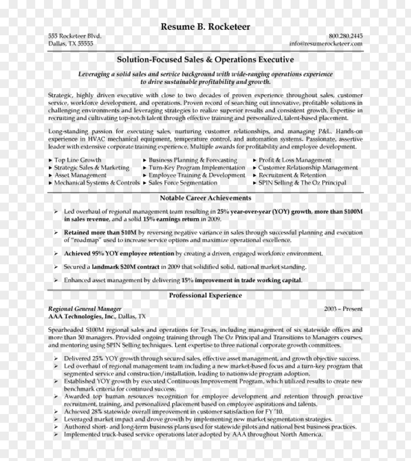 Sales Engineering Résumé Template Cover Letter Skill Career PNG