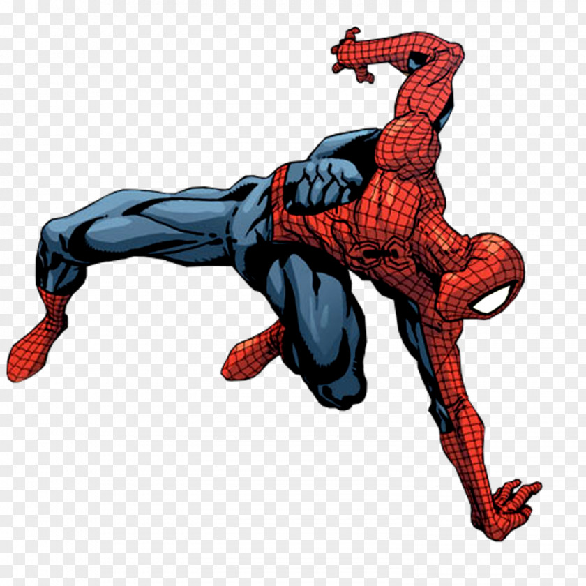 Spiderman Comic Transparent Image Spider-Man Miles Morales Drawing Avengers PNG