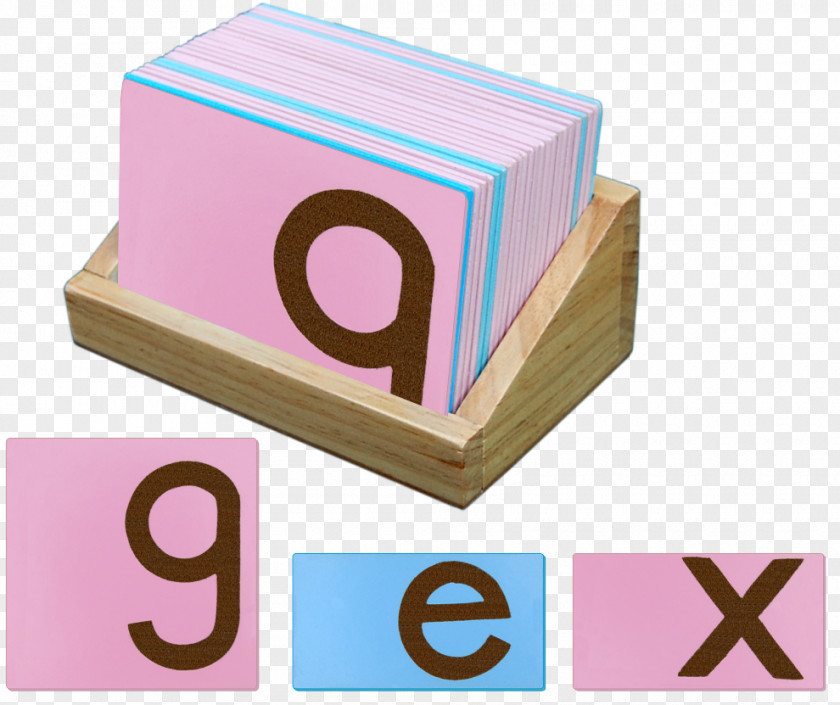 Box Sandpaper English Alphabet PNG