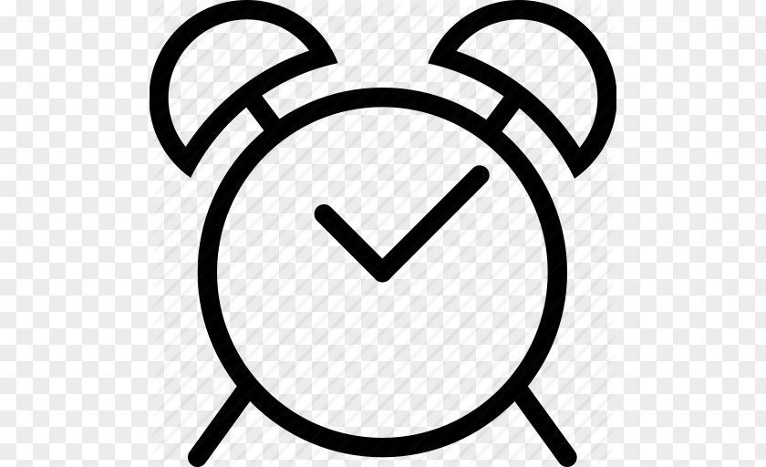 Clock Outline Alarm Clocks Clip Art PNG