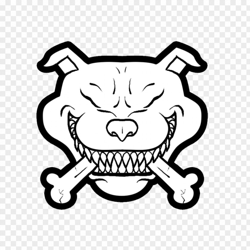 Dog Bone Drawing Monochrome Line Art PNG