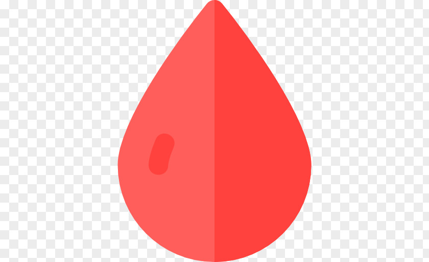 Drop Of Blood Triangle Red Font PNG