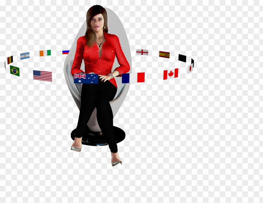 Virtual Assistant Denise Guile 3D Computer Software Graphics PNG